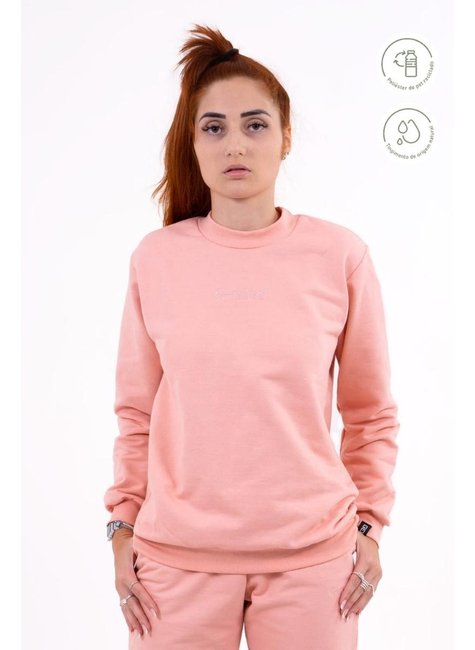 casaco eco moda sustentavel basico rosa gnin 2