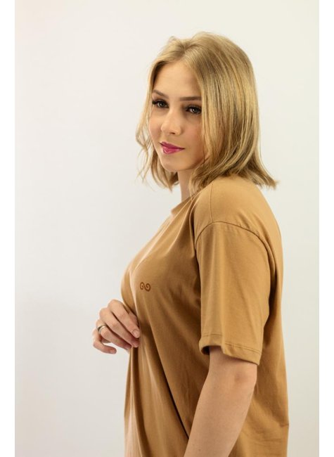 vestido feminino moda sustentavel caramelo gnine 2