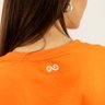 camiseta moda sustentavel laranja unissex gnine 9