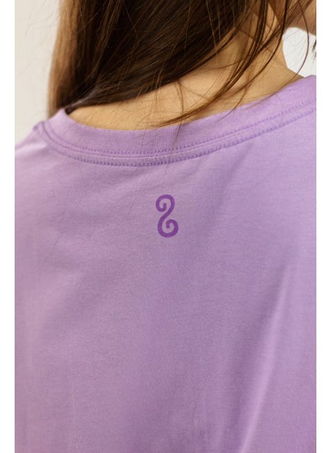 vestido moda sustentavel lilas unissex gnine 4