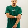 camiseta moda sustentavel verde unissex gnine 2