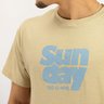 camiseta moda sustentavel bege unissex gnine 4