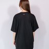 camiseta oversized preta sustentavel unissex gnine 5