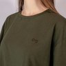 camiseta oversized verde militarsustentavel unissex gnine 8