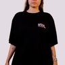 camiseta oversized preta sustentavel unissex gnine 12