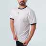 camiseta algodao sustentavel off white unissex gnine