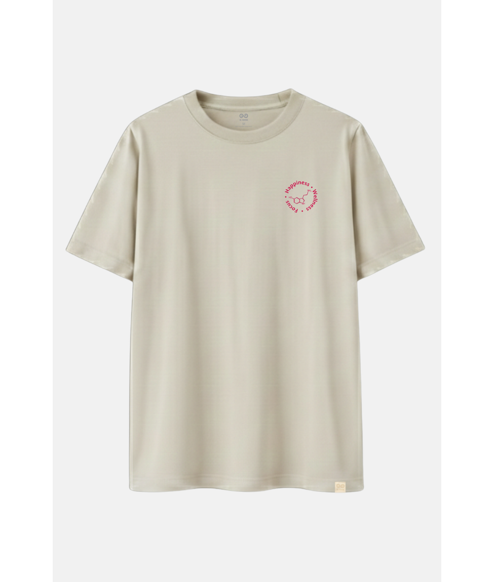 Camiseta Serotonina Off White Sustentável